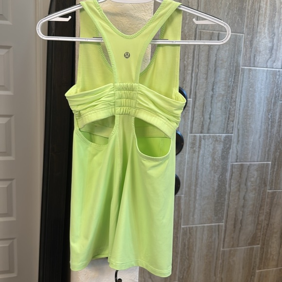 Lululemon Tone It Tank Bright Yellow / Green
Size 4 - Picture 6 of 14